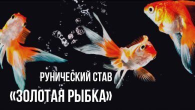 рунический став «Золотая Рыбка» от рунолога Dante