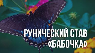 рунический став «Бабочка»