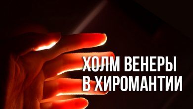 Холм Венеры в хиромантии