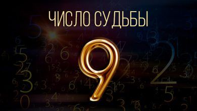Число судьбы 9