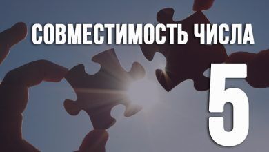 совместимость числа 5