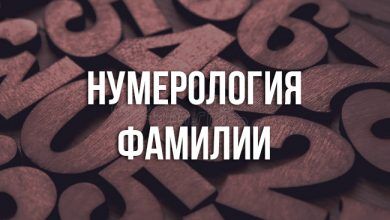 Нумерология фамилии