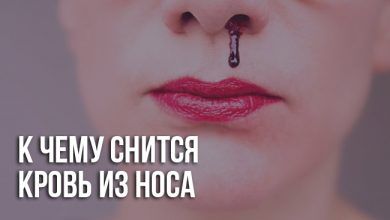 К чему снится кровь из носа